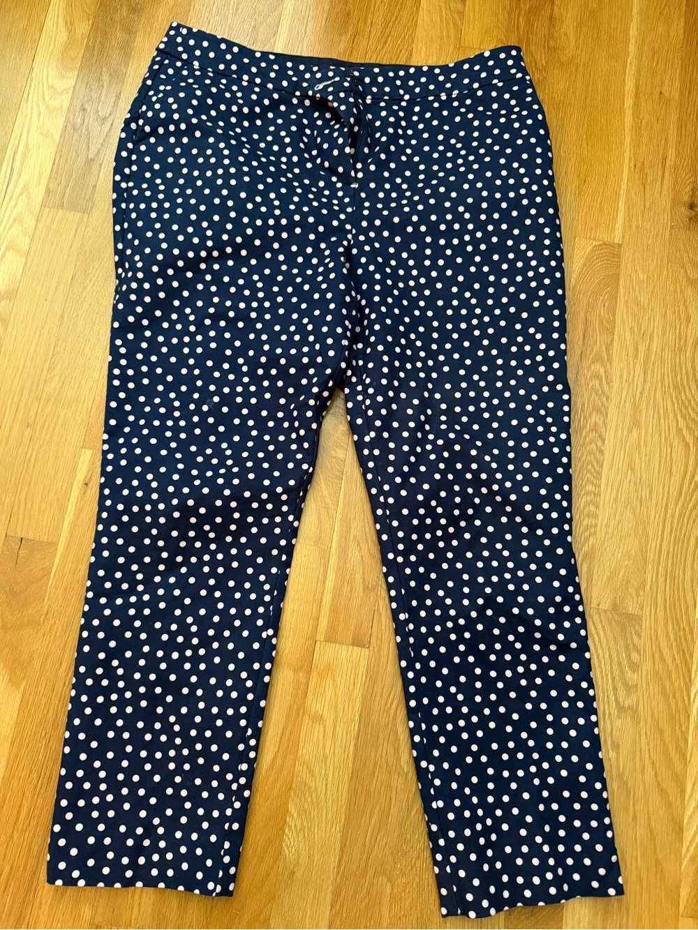 Super cute Boden light pink and navy pants. 12